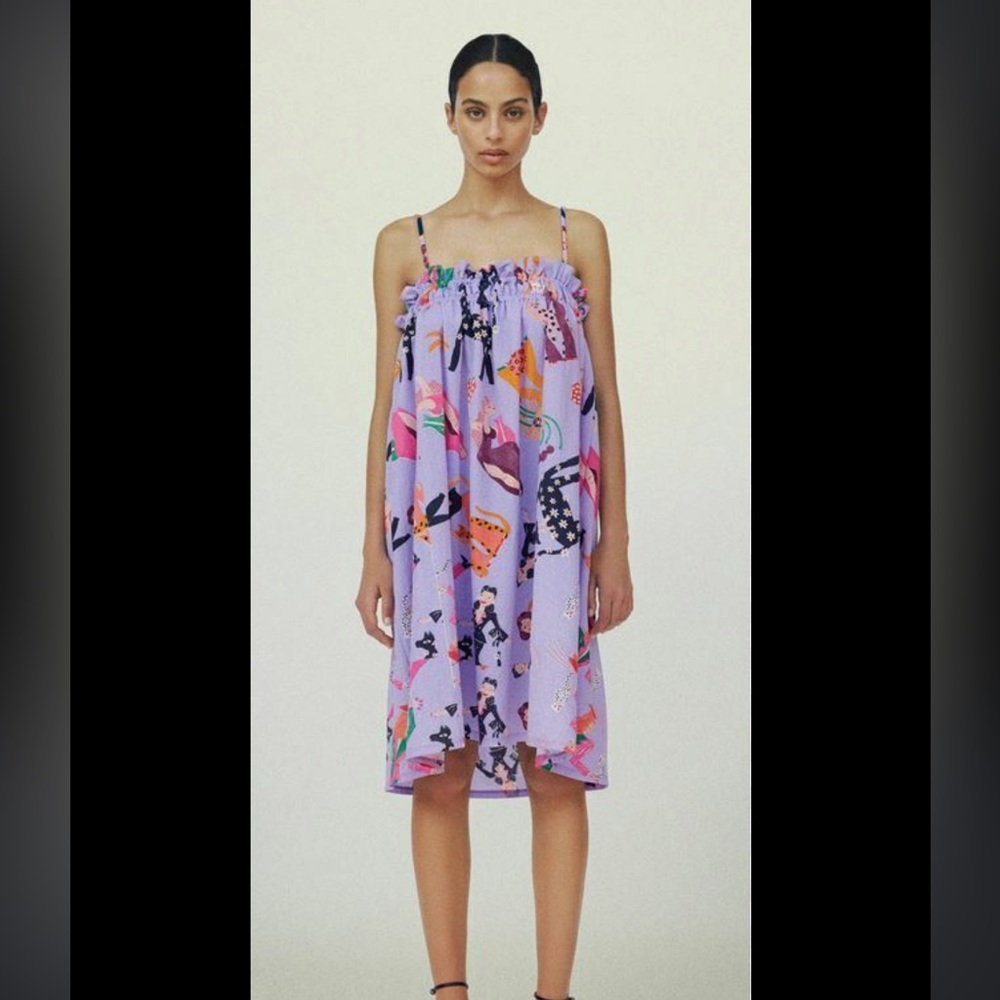 Zara Women in Art Dress